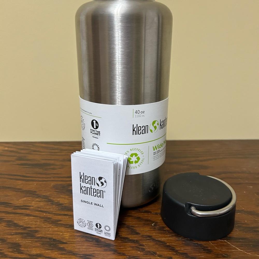 Klean Kanteen 40 oz Stainless Steel Bottle - Picture 7 of 11
